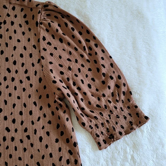 ✨️HP✨️ Lucky🍀 Brand Cheetah Print Top - Picture 8 of 14